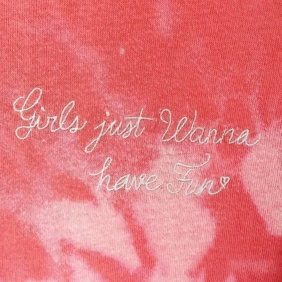 Junk Food Bleached Girls Wanna Have Fun T-Shirt M - Picture 2 of 4